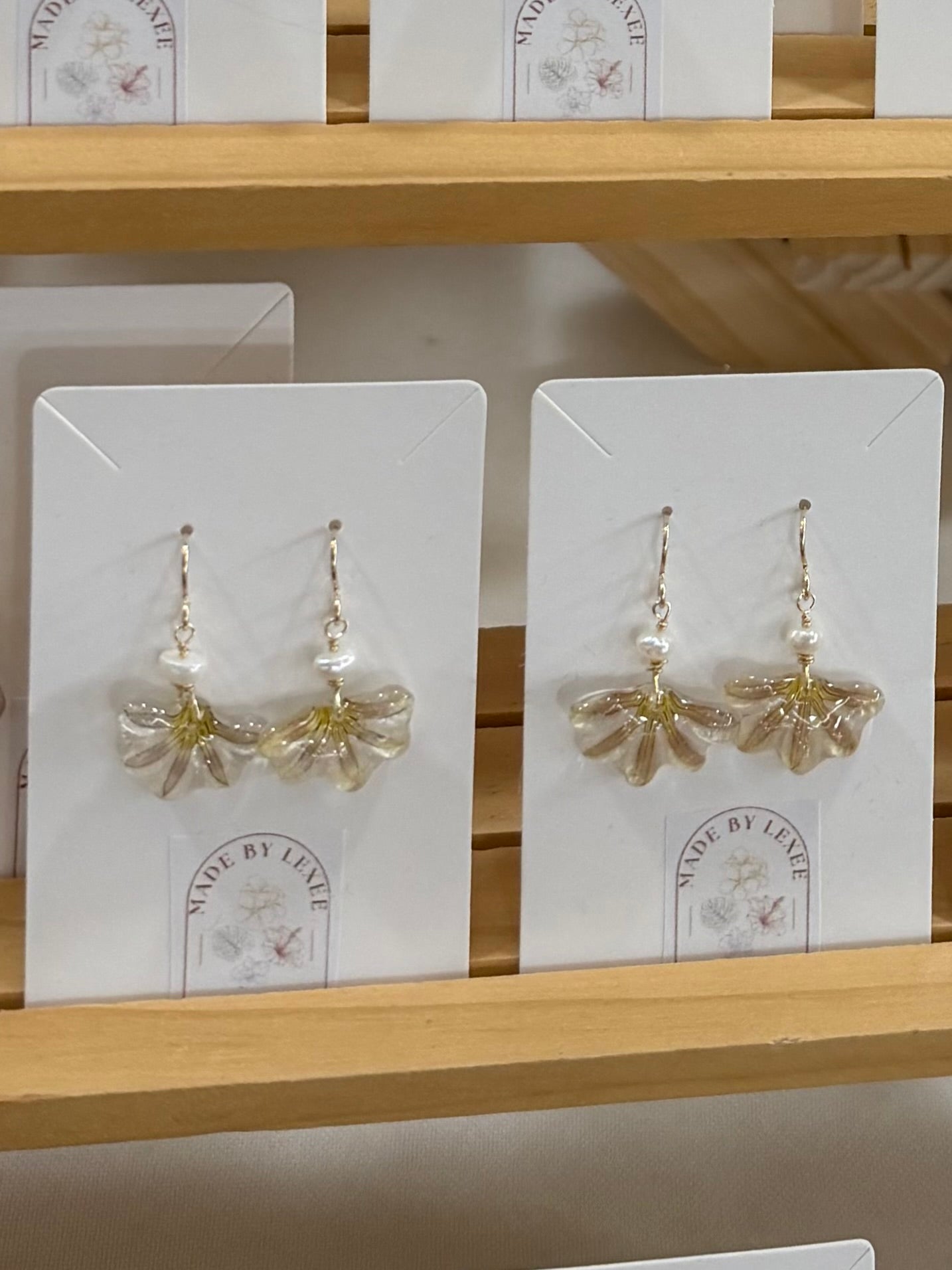 Naupaka Dangle Earrings