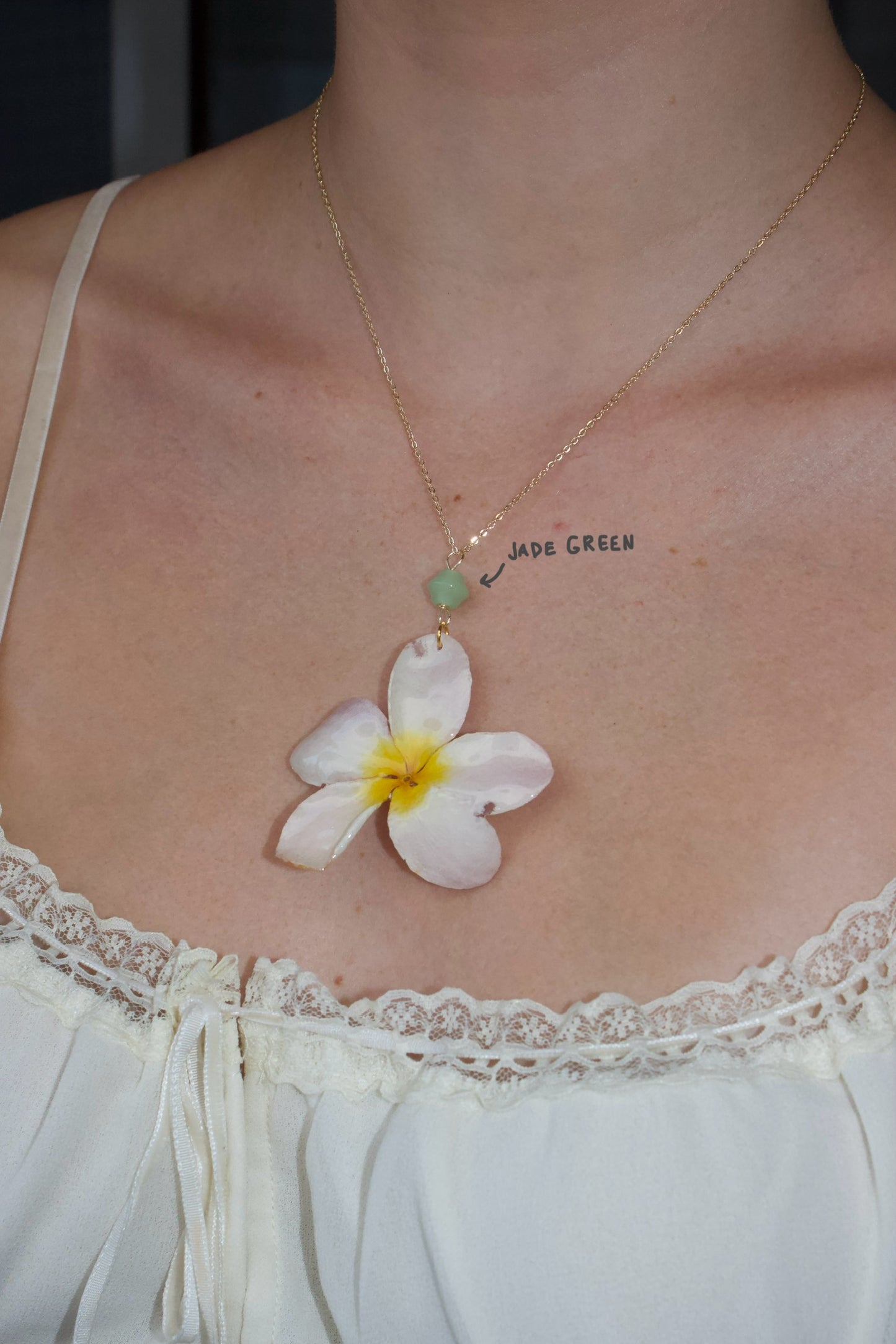 Small Plumeria Necklace
