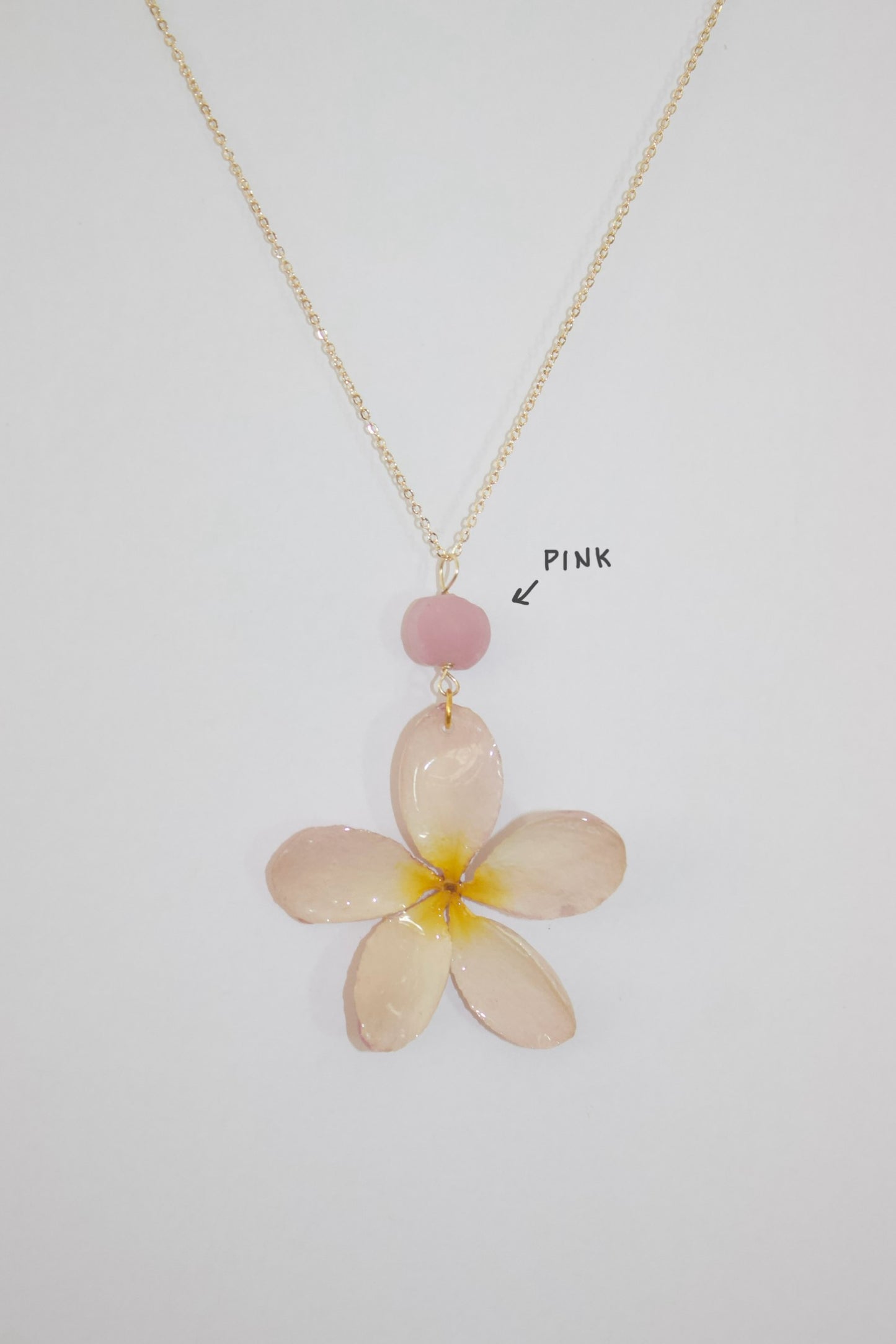 Small Plumeria Necklace
