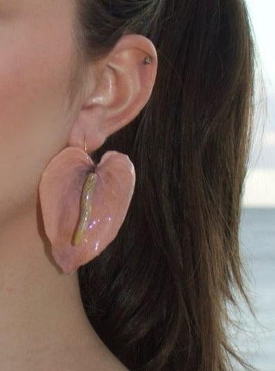 White Anthurium Dangles