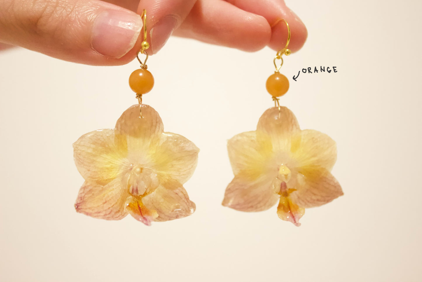 Sunset Super Mini Orchid Dangles